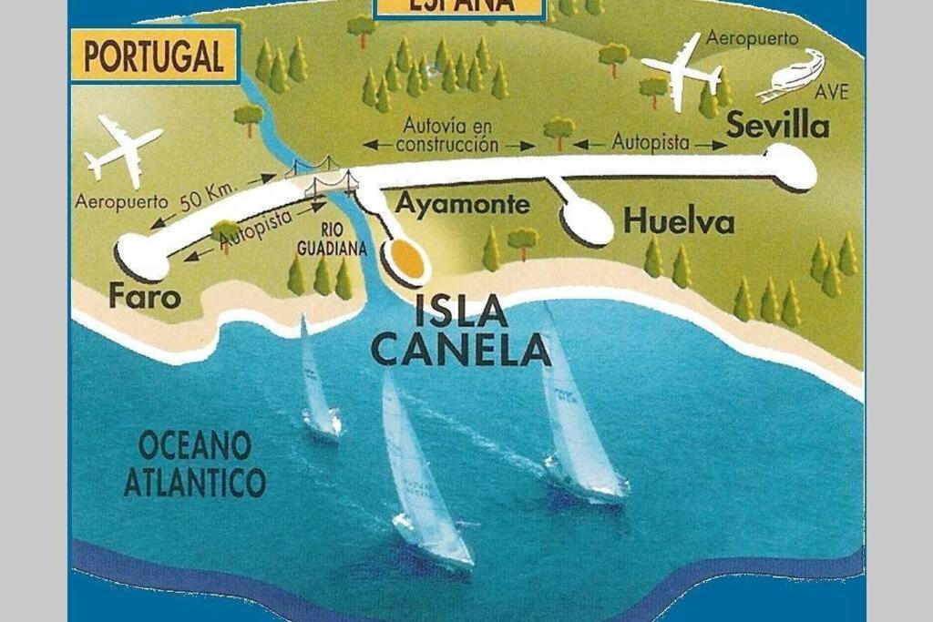 Apartamento T2, Urbanizacao Golf, Isla Canela Huelva Exteriör bild
